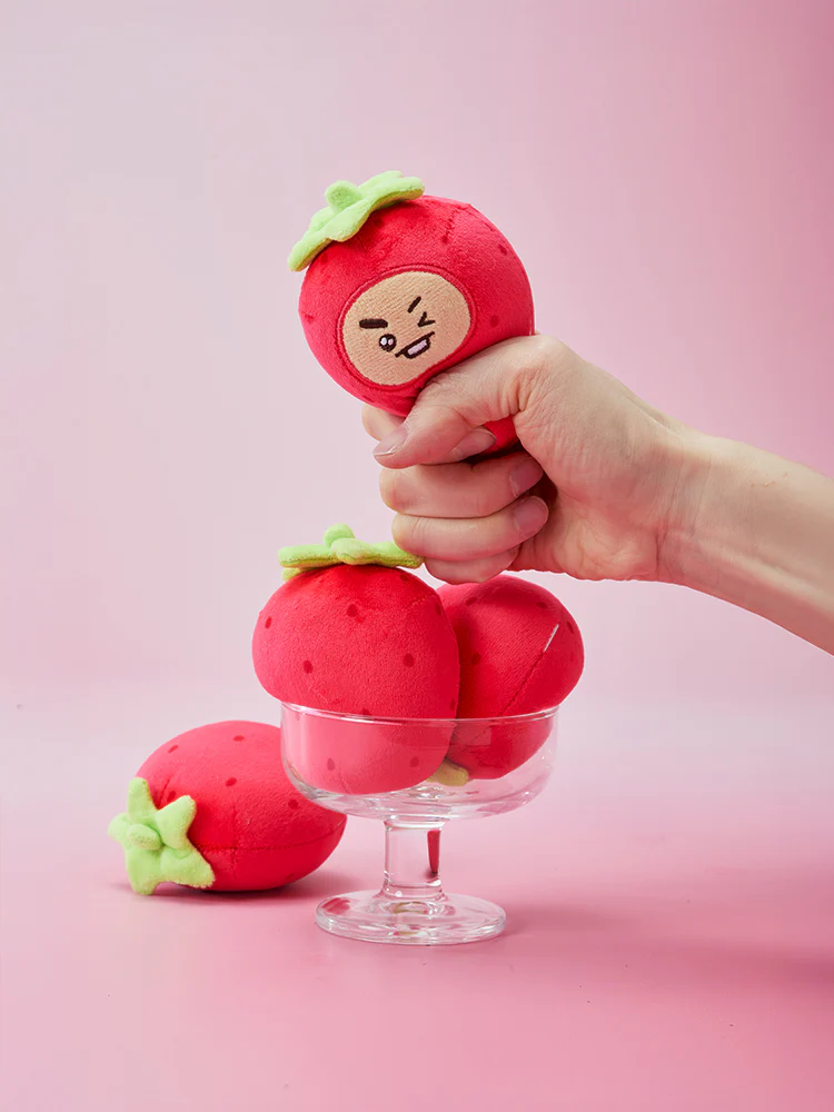 BT21 Strawberry Party Stress Ball Plush - Image 22