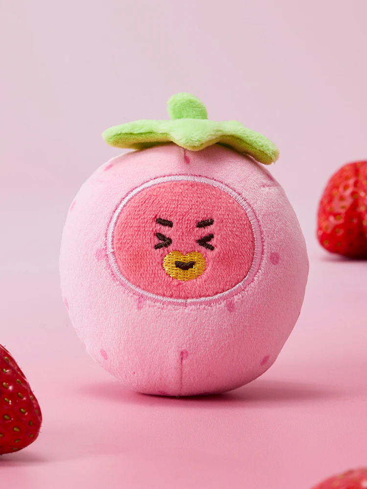 BT21 Strawberry Party Stress Ball Plush - Image 5