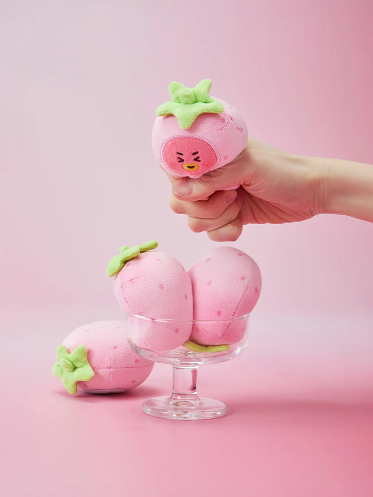 BT21 Strawberry Party Stress Ball Plush - Image 7