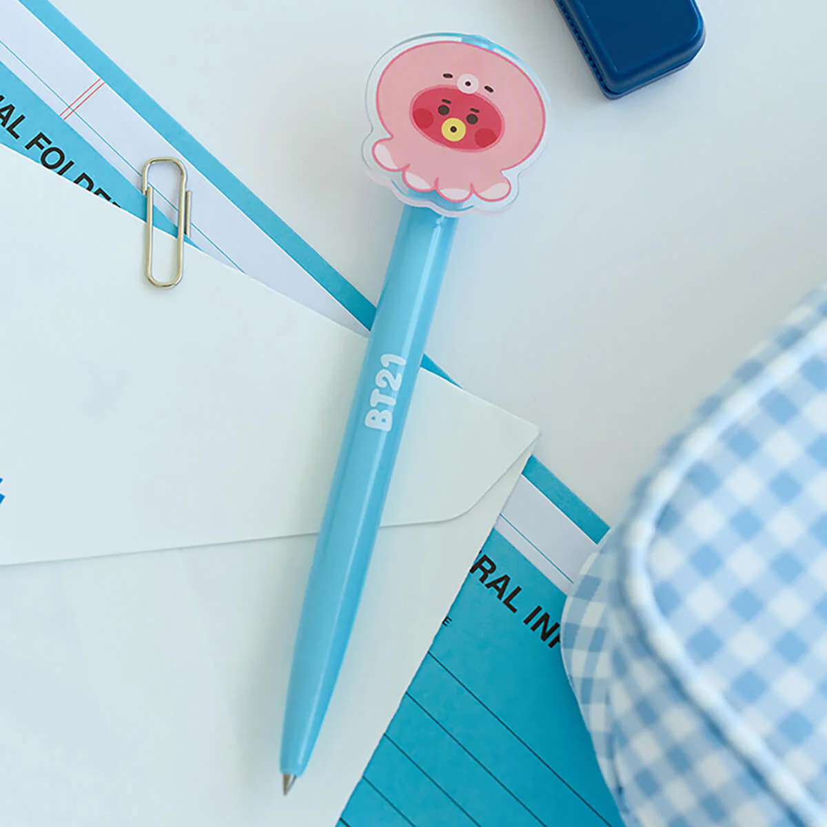 BT21 TATA BABY Ocean Friends Acrylic Gel Pen