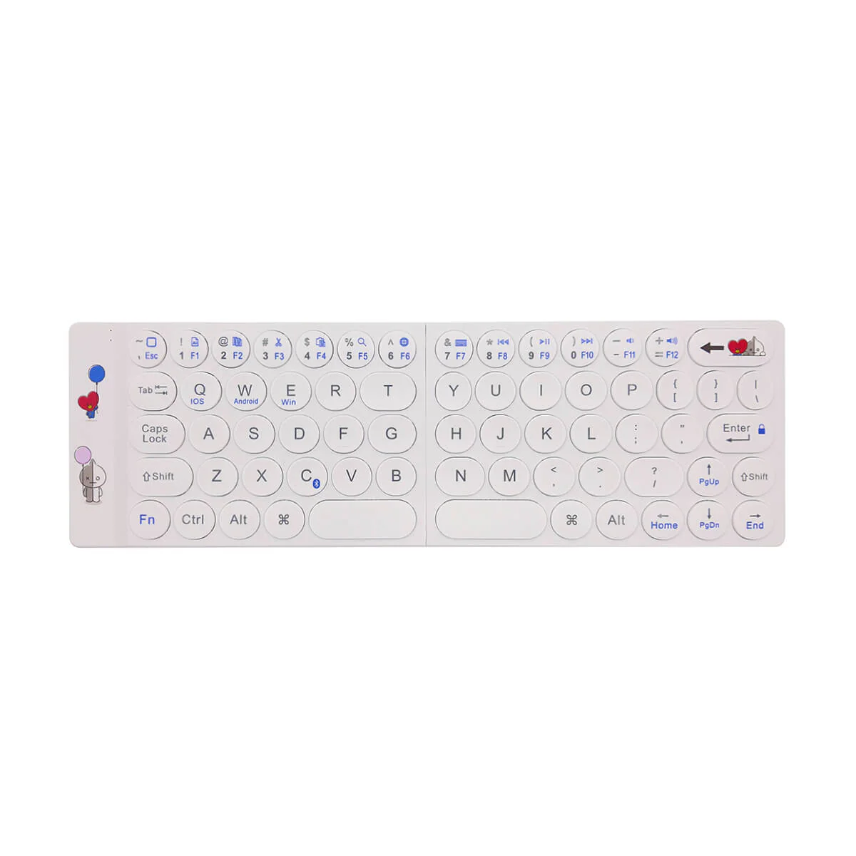 BT21 TATA & VAN Folding Keyboard