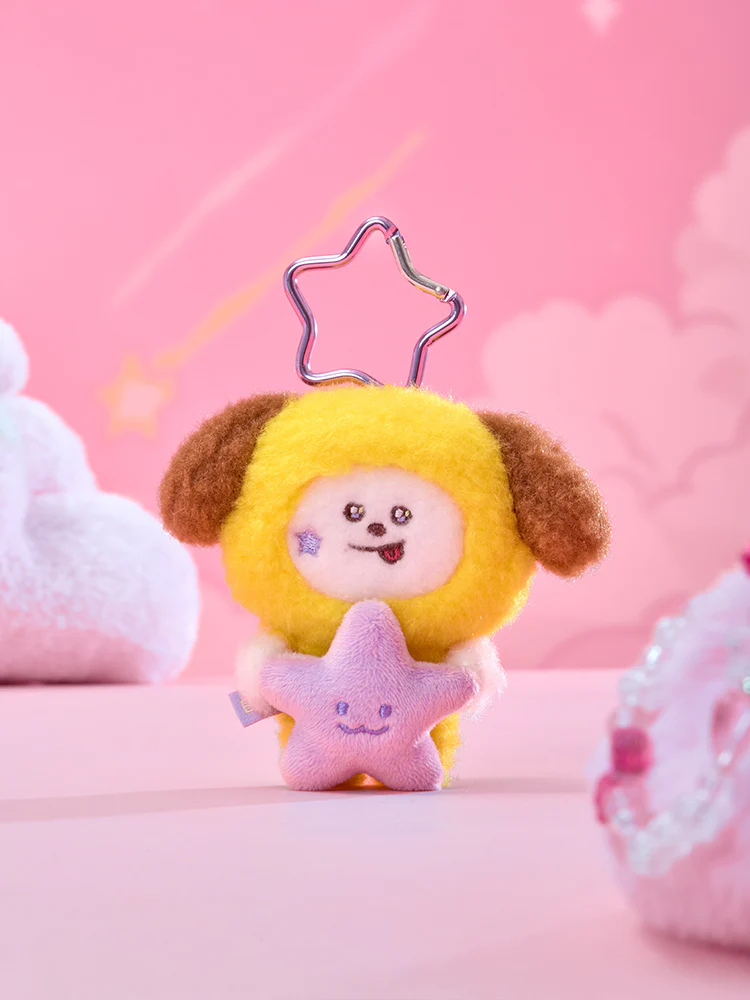 BT21 The Journey Purple Star Plush Keyring - Image 10