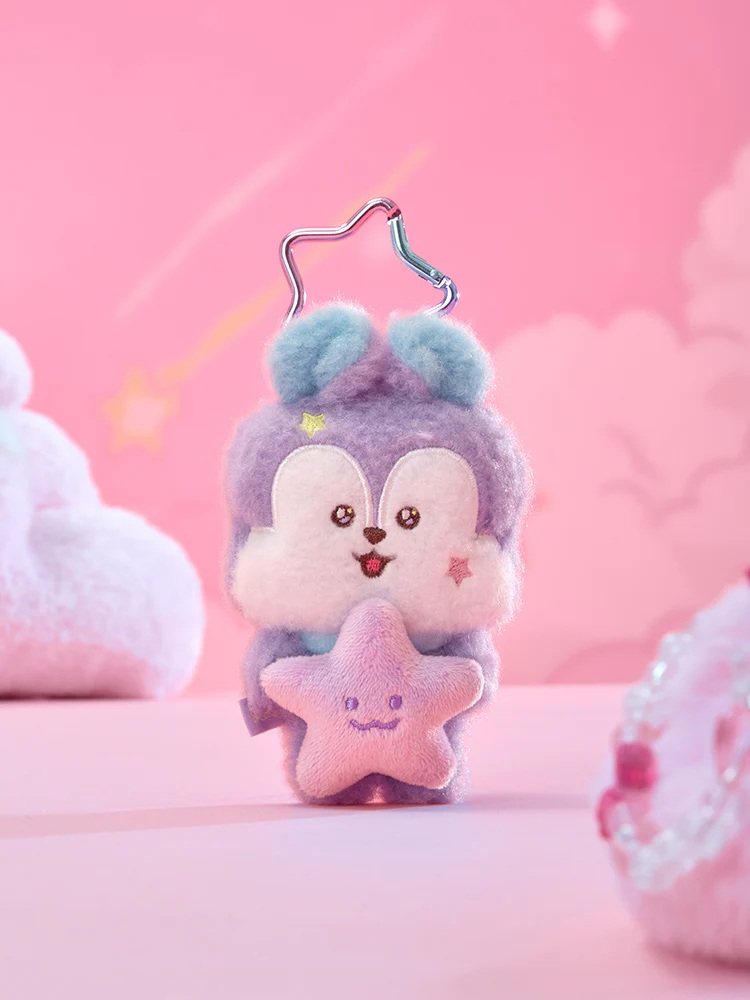 BT21 The Journey Purple Star Plush Keyring - Image 18