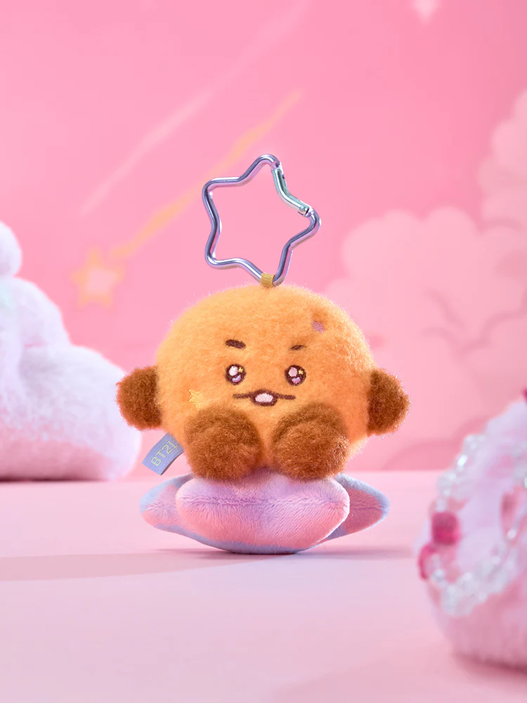 BT21 The Journey Purple Star Plush Keyring - Image 22
