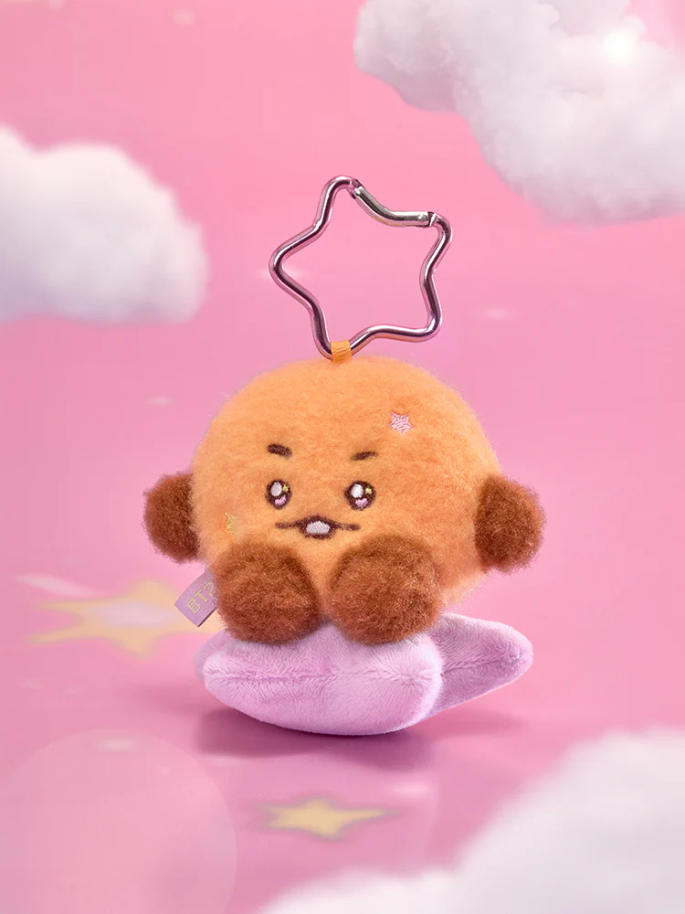 BT21 The Journey Purple Star Plush Keyring - Image 24