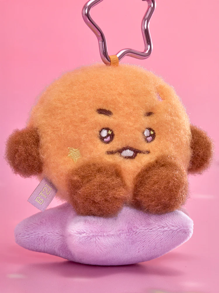 BT21 The Journey Purple Star Plush Keyring - Image 25