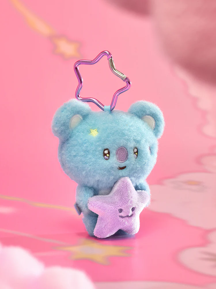 BT21 The Journey Purple Star Plush Keyring - Image 28