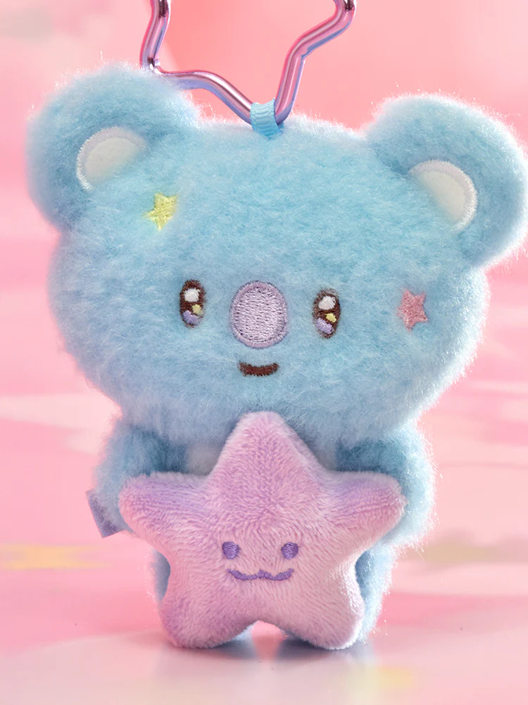 BT21 The Journey Purple Star Plush Keyring - Image 29