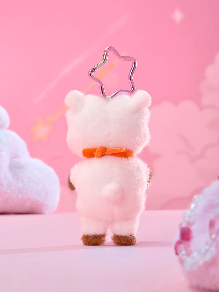 BT21 The Journey Purple Star Plush Keyring - Image 7