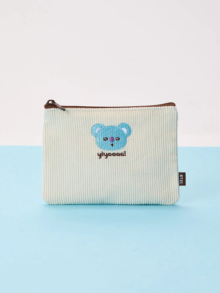 BT21 Today's Face Flat Square Pouch - Image 11