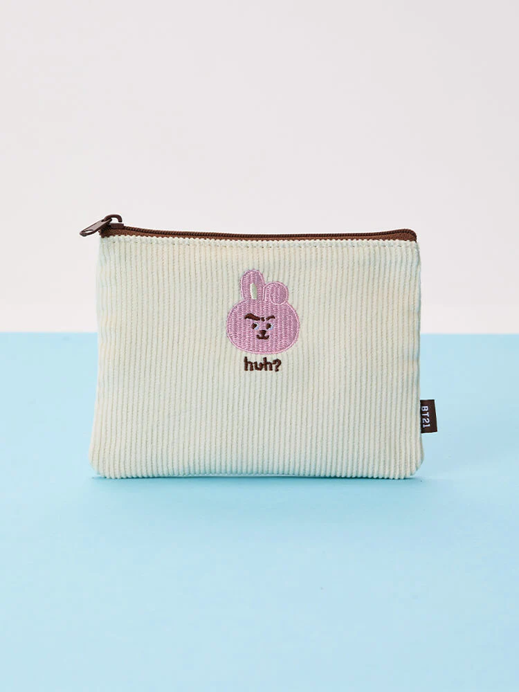 BT21 Today's Face Flat Square Pouch - Image 8