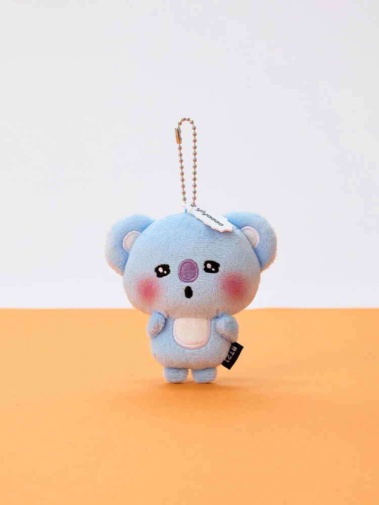 BT21 Today's Face Heartbeat Plush Keyring - Image 12