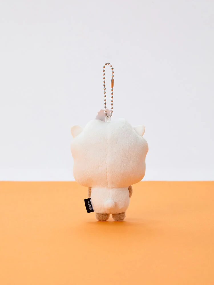 BT21 Today's Face Heartbeat Plush Keyring - Image 5