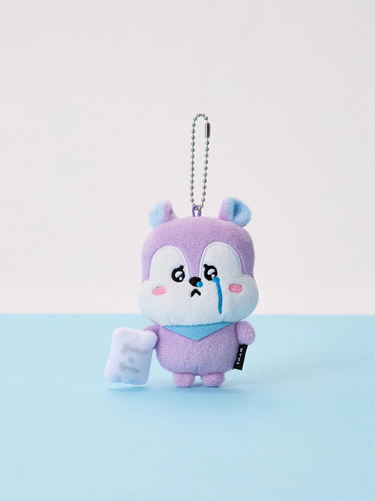 BT21 Today's Face Teardrop Plush Keyring - Image 10