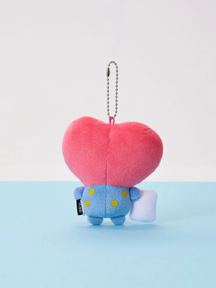 BT21 Today's Face Teardrop Plush Keyring - Image 3