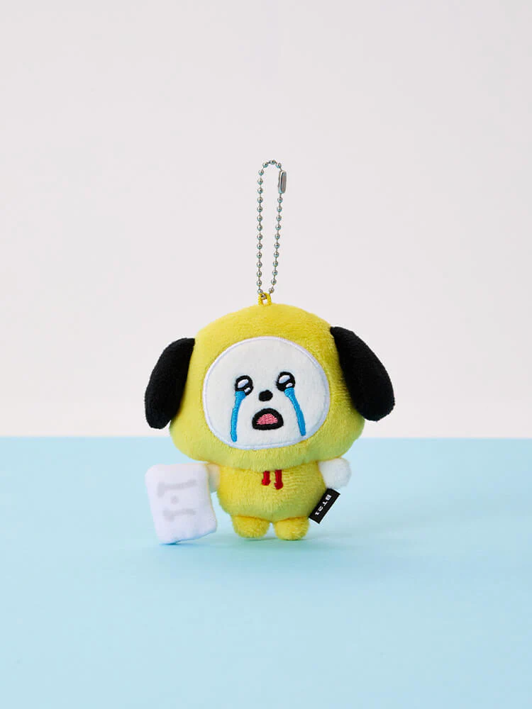 BT21 Today's Face Teardrop Plush Keyring - Image 6