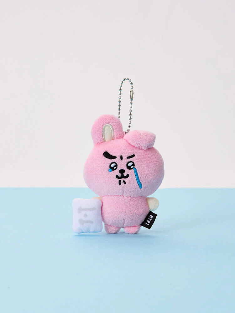 BT21 Today's Face Teardrop Plush Keyring - Image 8