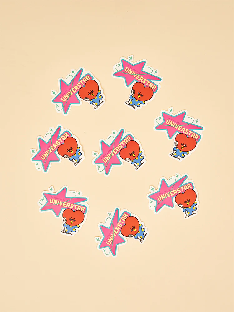 BT21 Universal Sticker Set (8 pcs) - Image 4