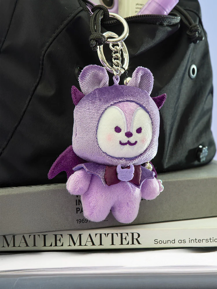 BT21 Angel & Villain Villain Plush Keyring - Image 28