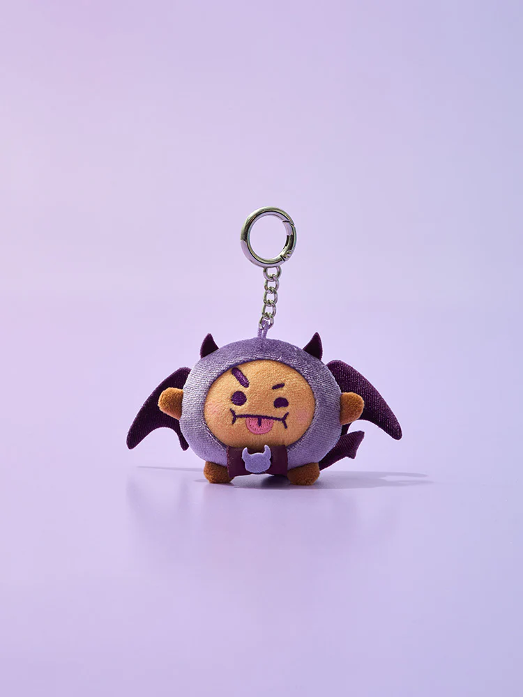 BT21 Angel & Villain Villain Plush Keyring - Image 6