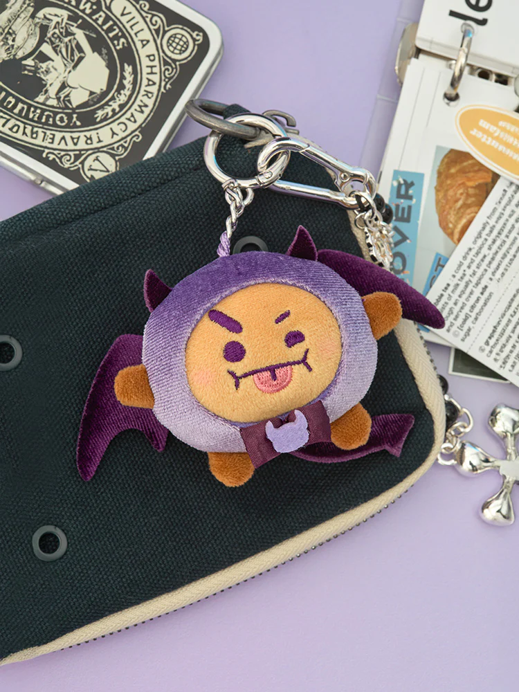BT21 Angel & Villain Villain Plush Keyring - Image 8