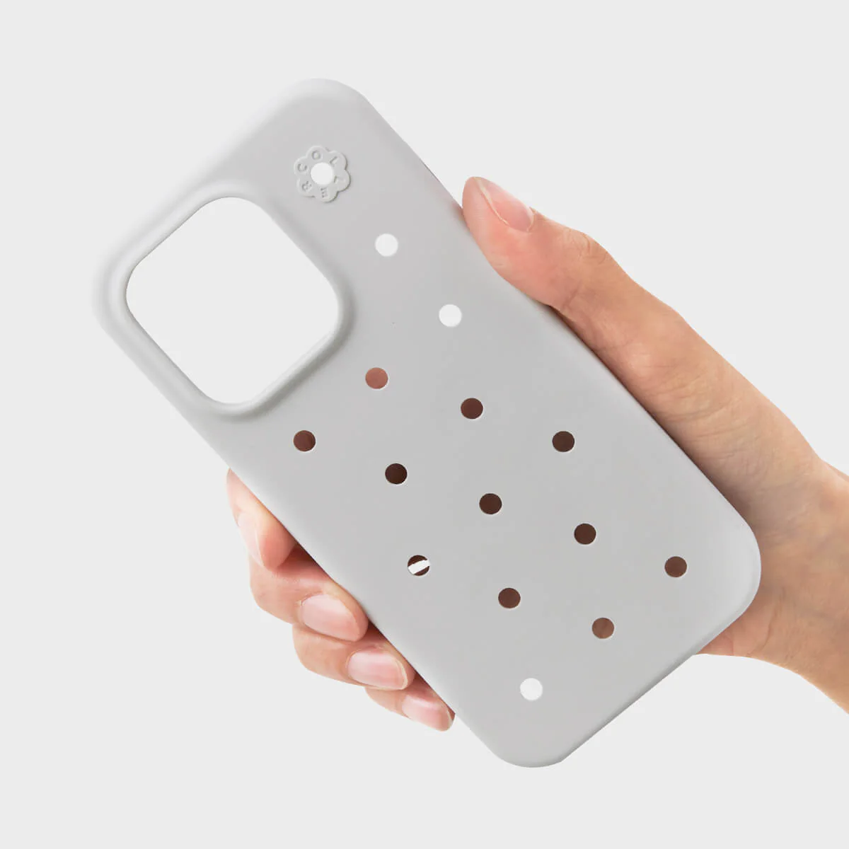 COLLER iPhone Silicone Hard Case Gray - Image 2