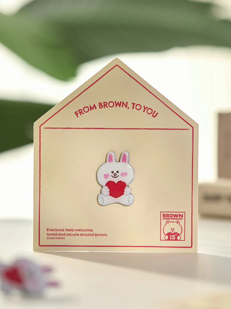 LINE FRIENDS 15th Anniversary Pin Badge - Image 10