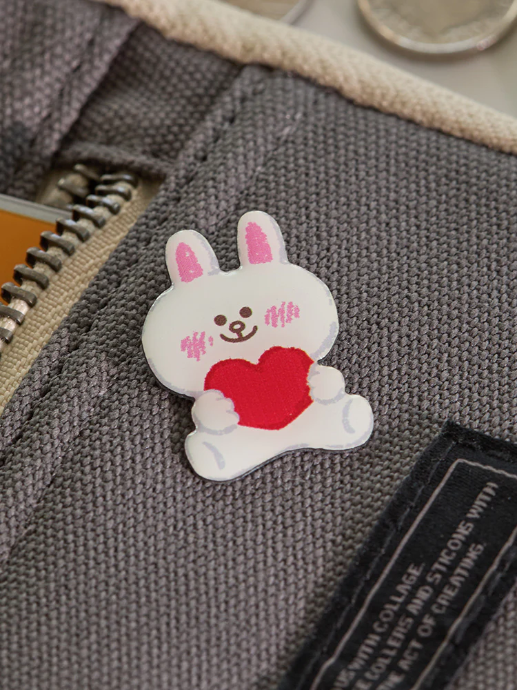 LINE FRIENDS 15th Anniversary Pin Badge - Image 11