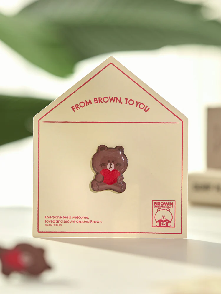 LINE FRIENDS 15th Anniversary Pin Badge - Image 4