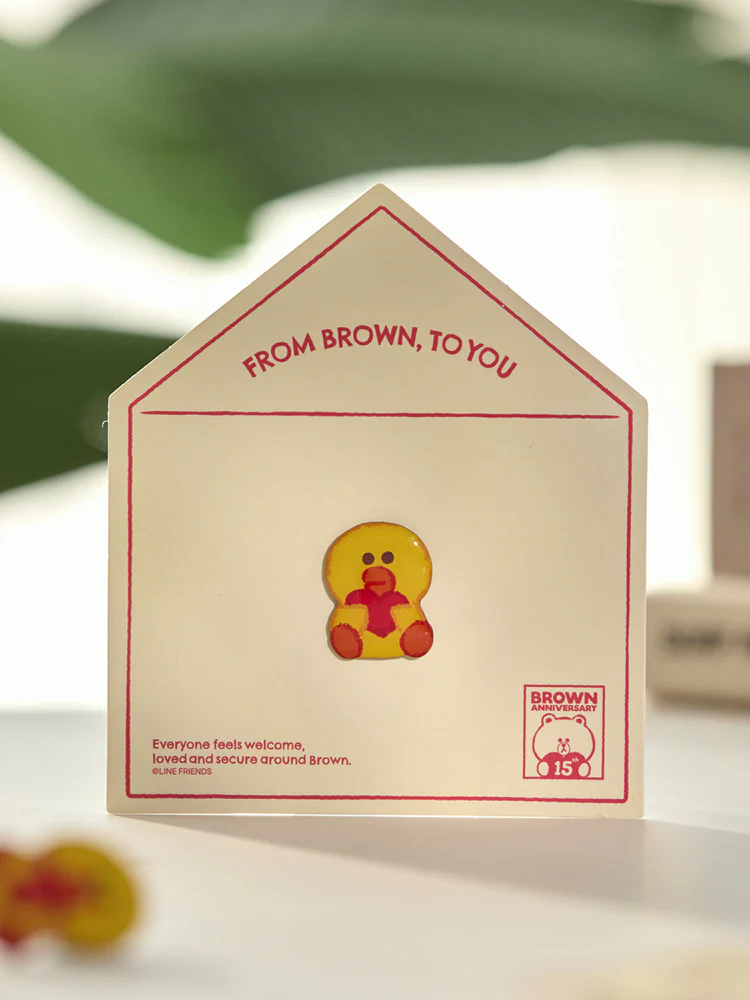 LINE FRIENDS 15th Anniversary Pin Badge - Image 7