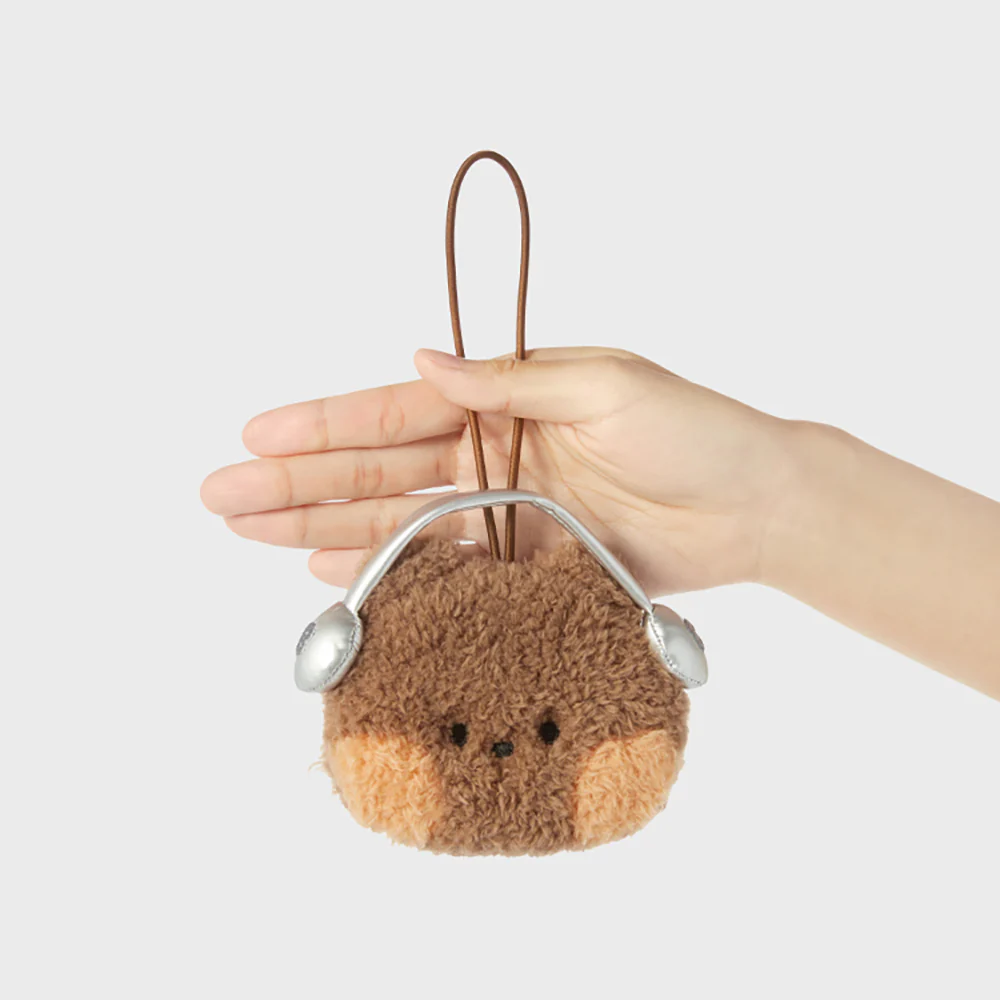 LINE FRIENDS bnini minini Adventure Nametag Keyring - Image 2