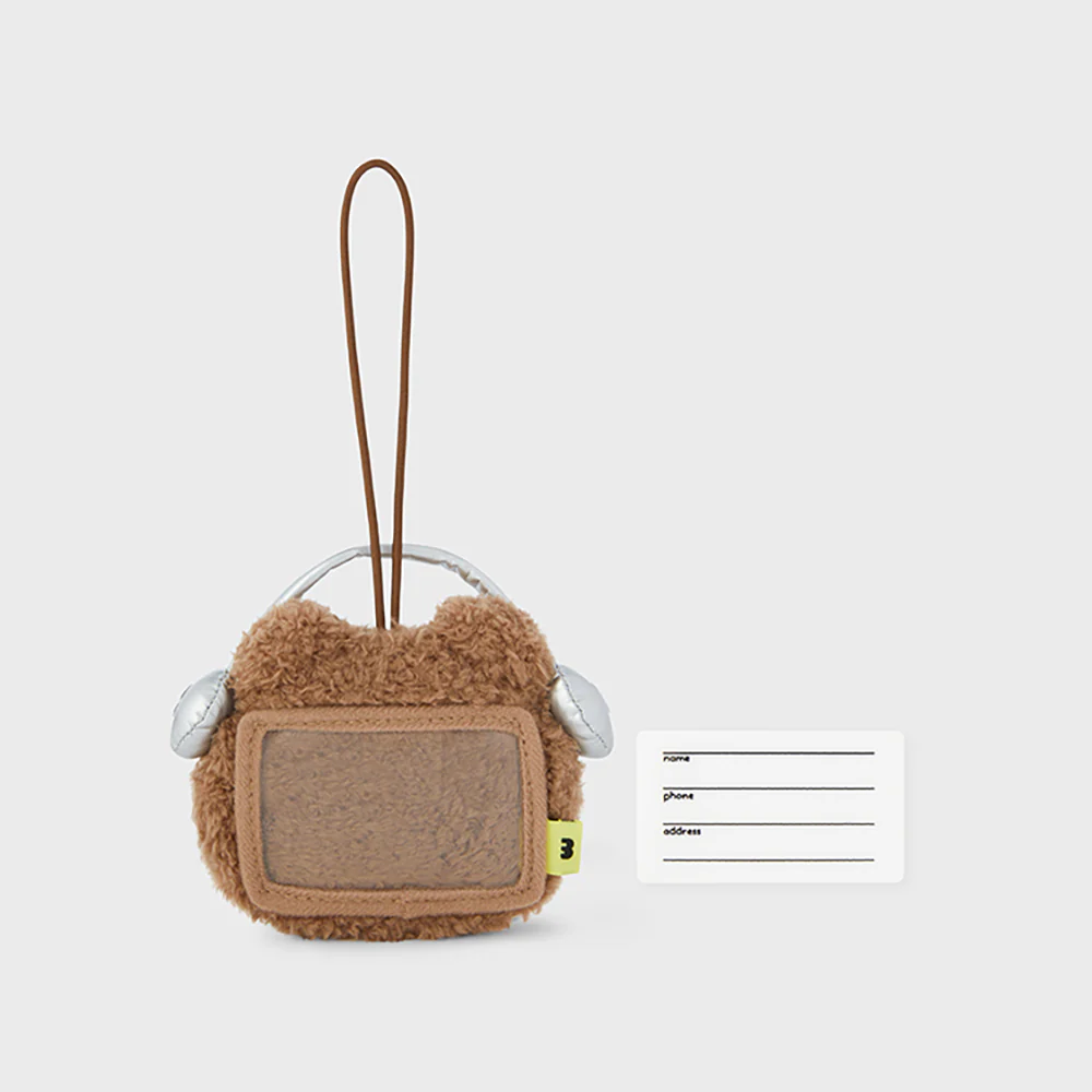 LINE FRIENDS bnini minini Adventure Nametag Keyring - Image 5