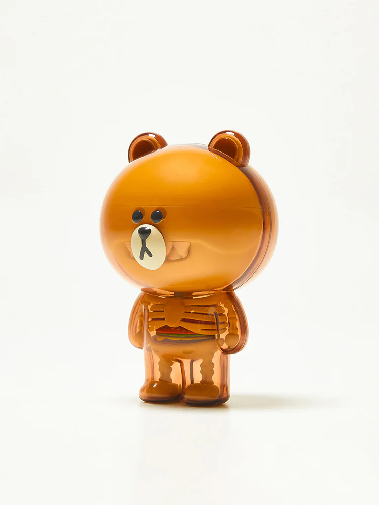 LINE FRIENDS BROWN Funny Anatomy Figure - Image 5