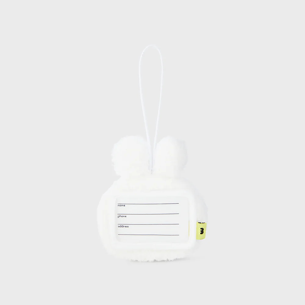 LINE FRIENDS conini minini Adventure Nametag Keyring - Image 3