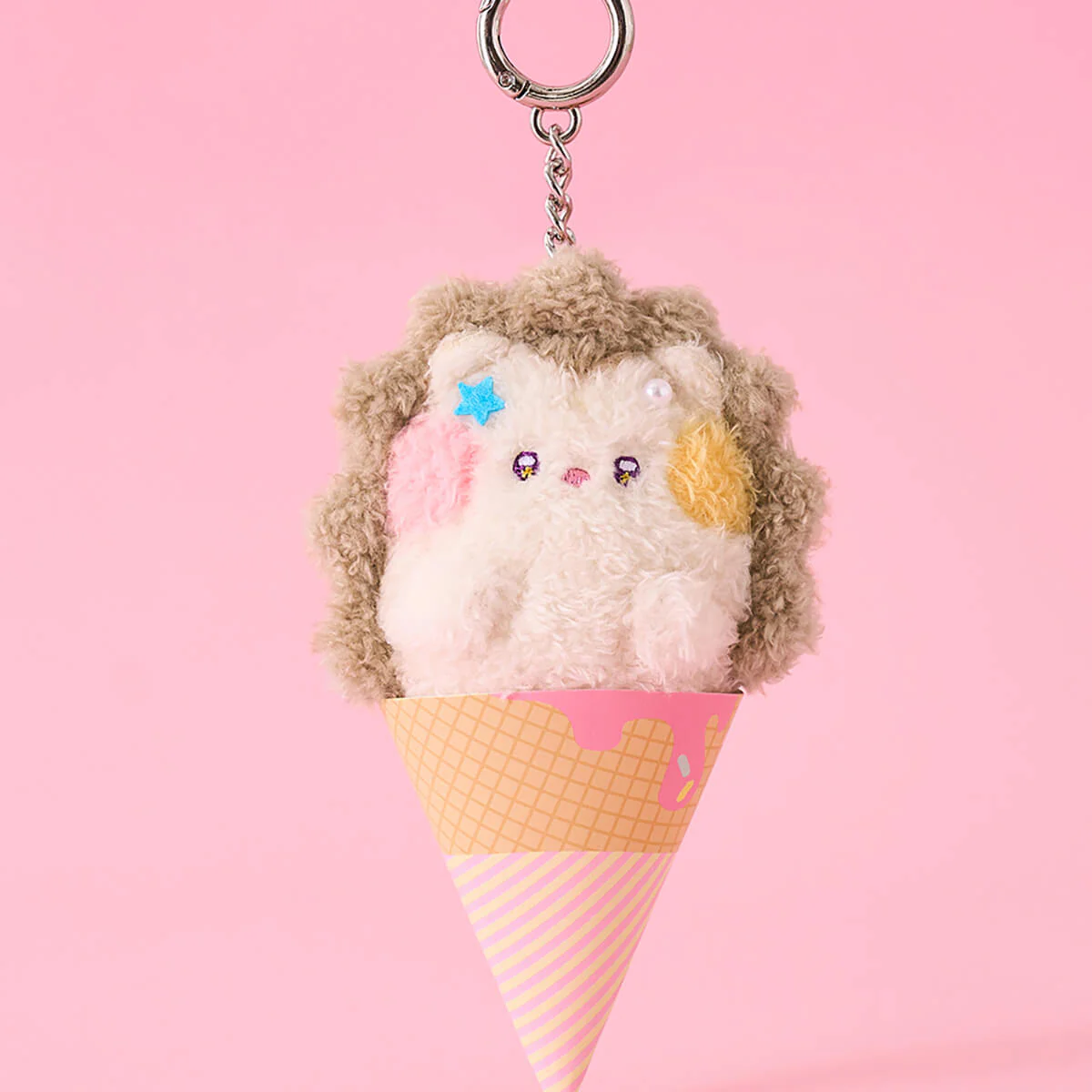 LINE FRIENDS mini minini dochini Ice Cream Keyring