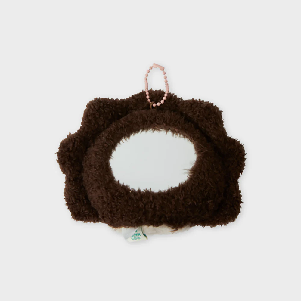 LINE FRIENDS dochini minini Plush Handheld Mirror - Image 3