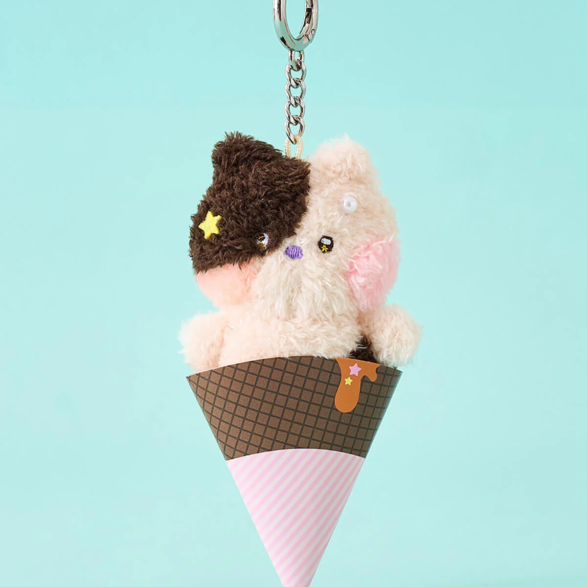 LINE FRIENDS mini minini jenini Ice Cream Keyring