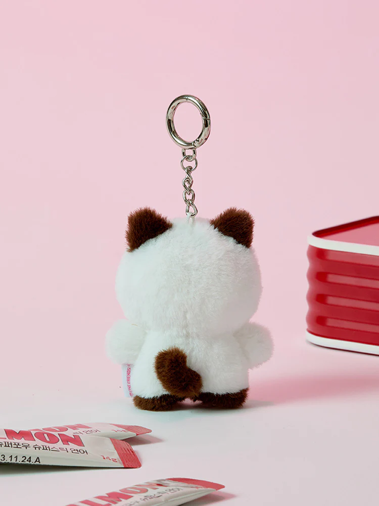 LINE FRIENDS mini minini catnini Plush Keyring - Image 12