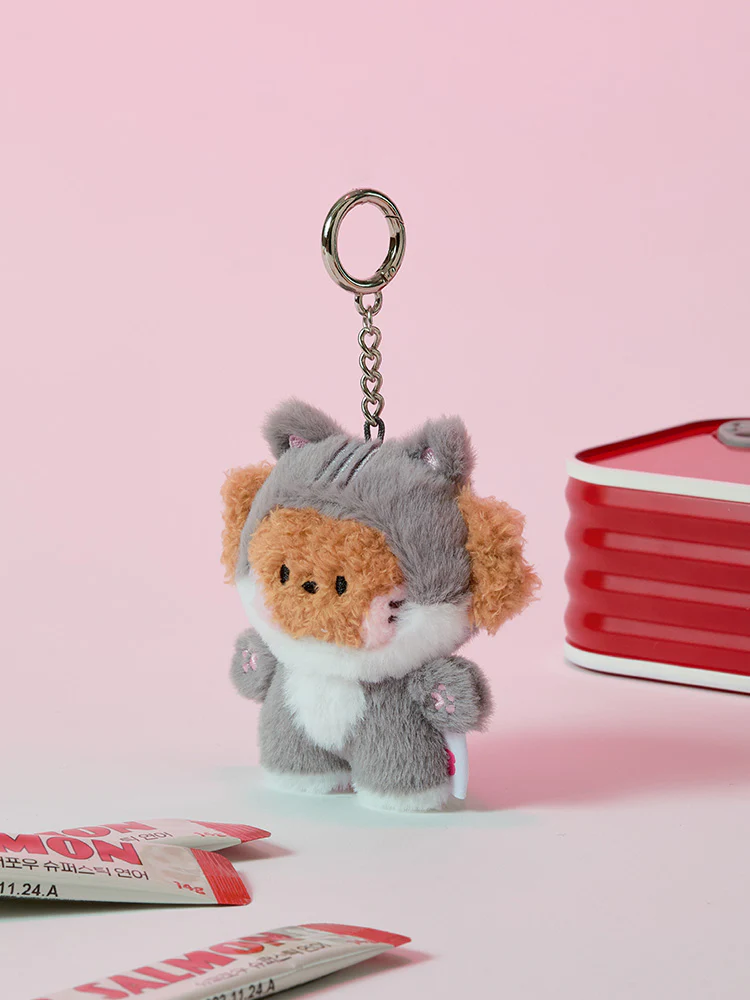 LINE FRIENDS mini minini catnini Plush Keyring - Image 3