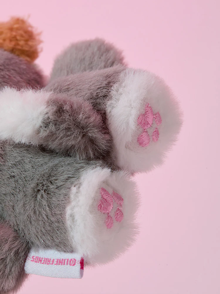 LINE FRIENDS mini minini catnini Plush Keyring - Image 6