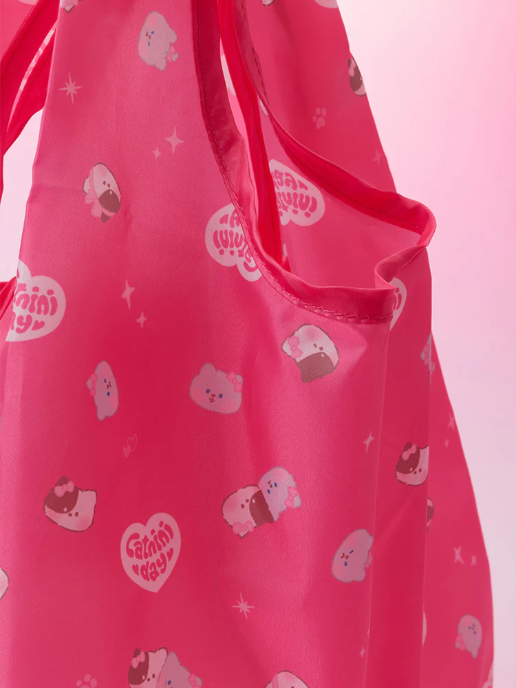 LINE FRIENDS minini catnini Foldable Reusable Bag - Image 3