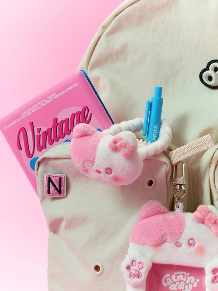 LINE FRIENDS minini catnini Plush Hair Tie - Image 2