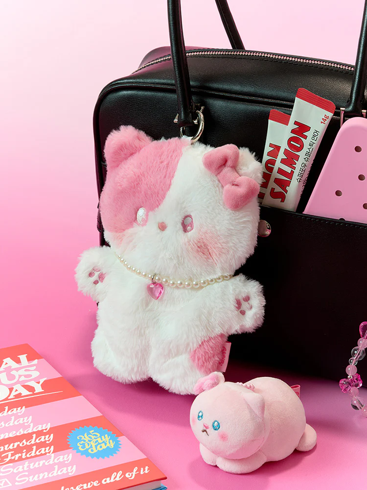 LINE FRIENDS minini catnini Pouch Keyring - Image 9