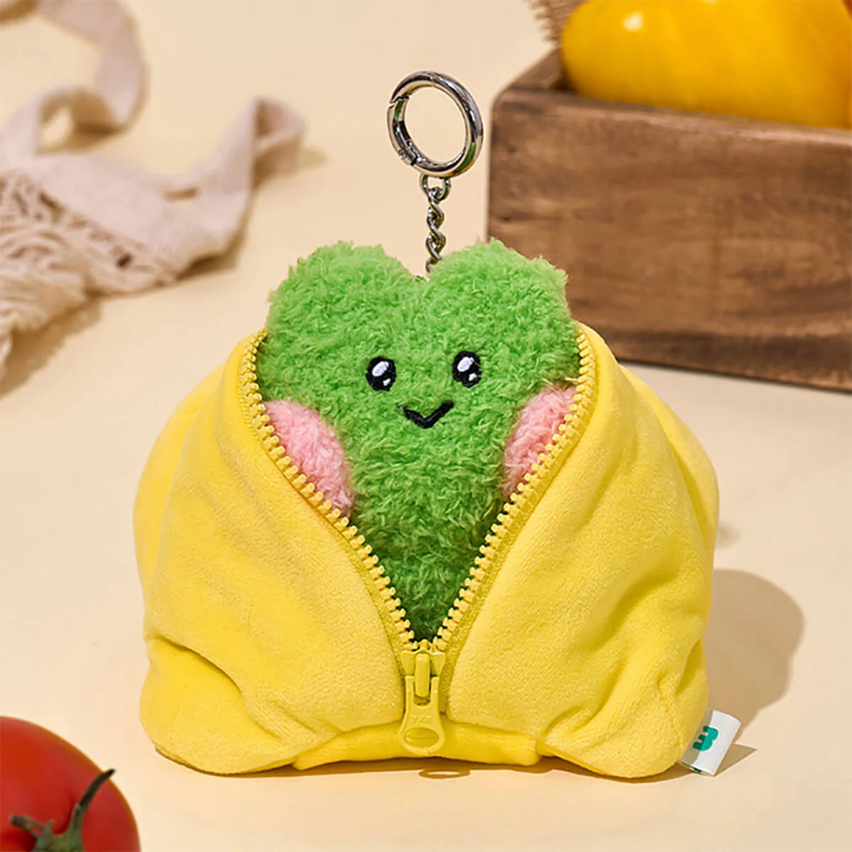 LINE FRIENDS minini Farm Open Keyring - Image 10