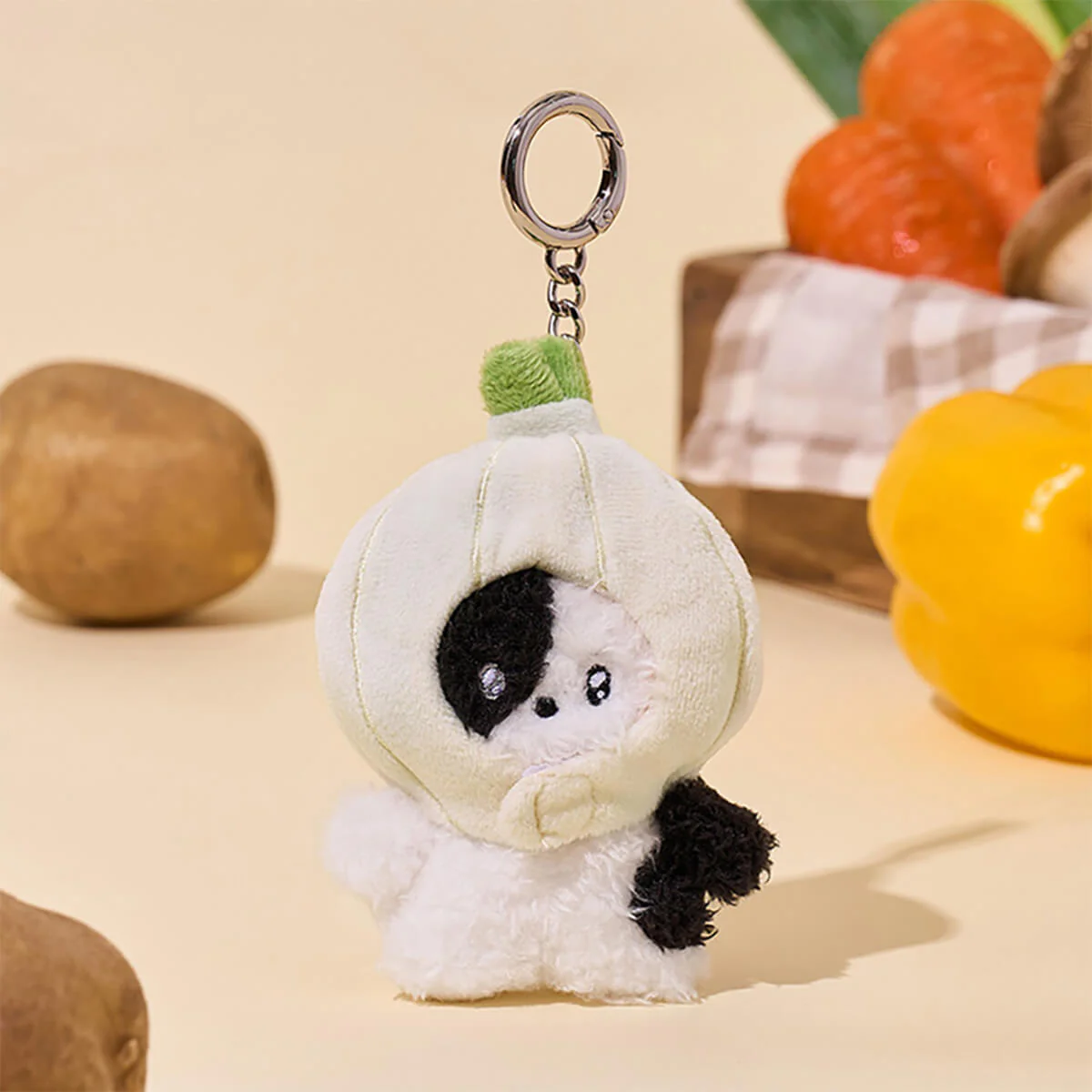 LINE FRIENDS minini Farm Plush Keyring - Image 12