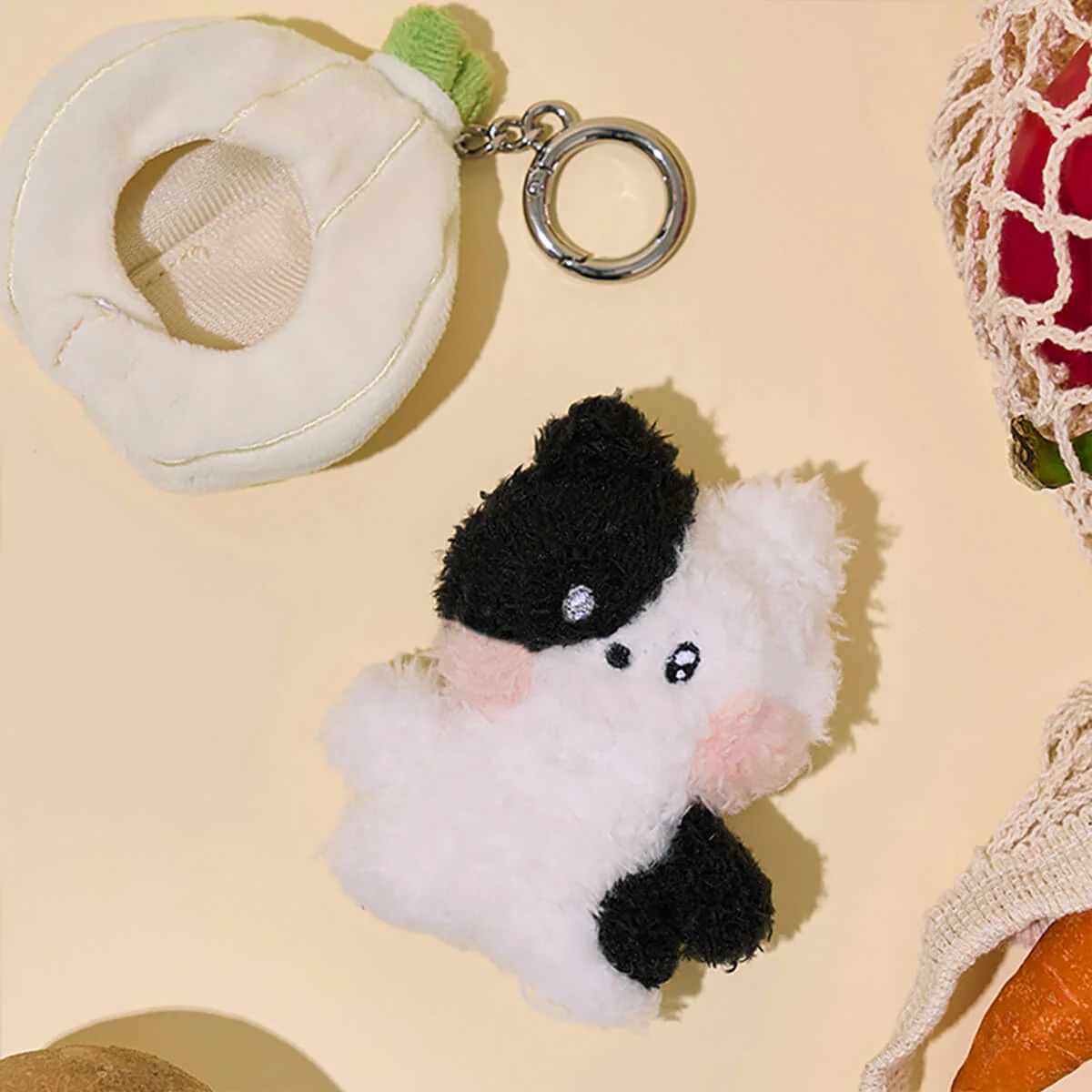 LINE FRIENDS minini Farm Plush Keyring - Image 14