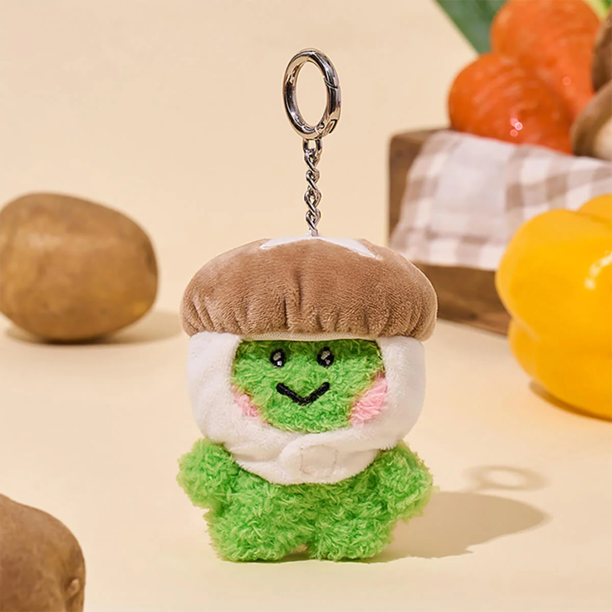 LINE FRIENDS minini Farm Plush Keyring - Image 15