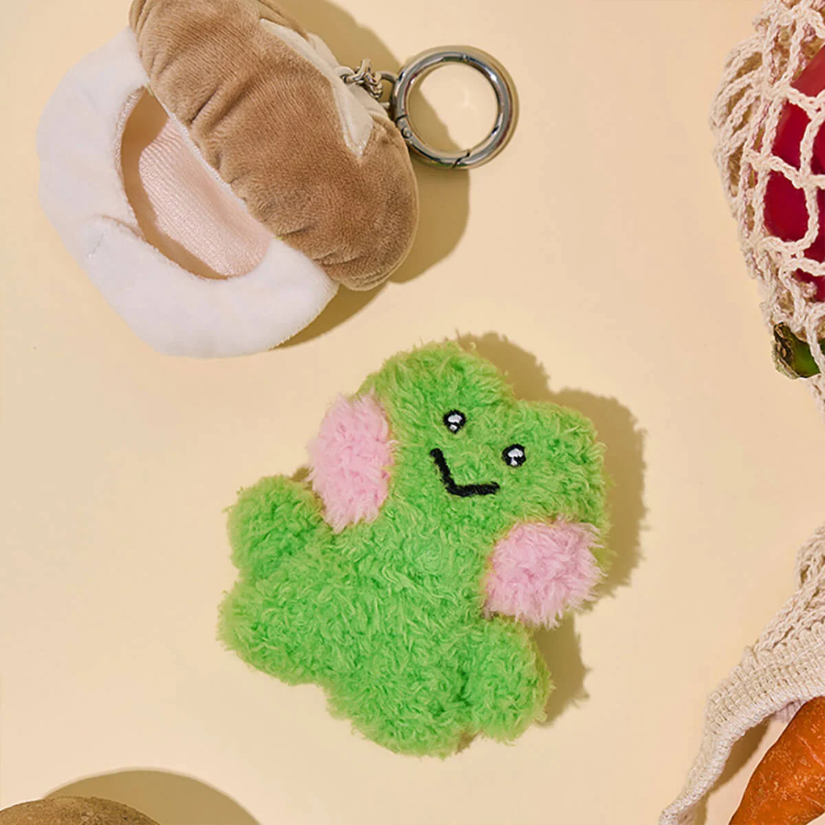 LINE FRIENDS minini Farm Plush Keyring - Image 17