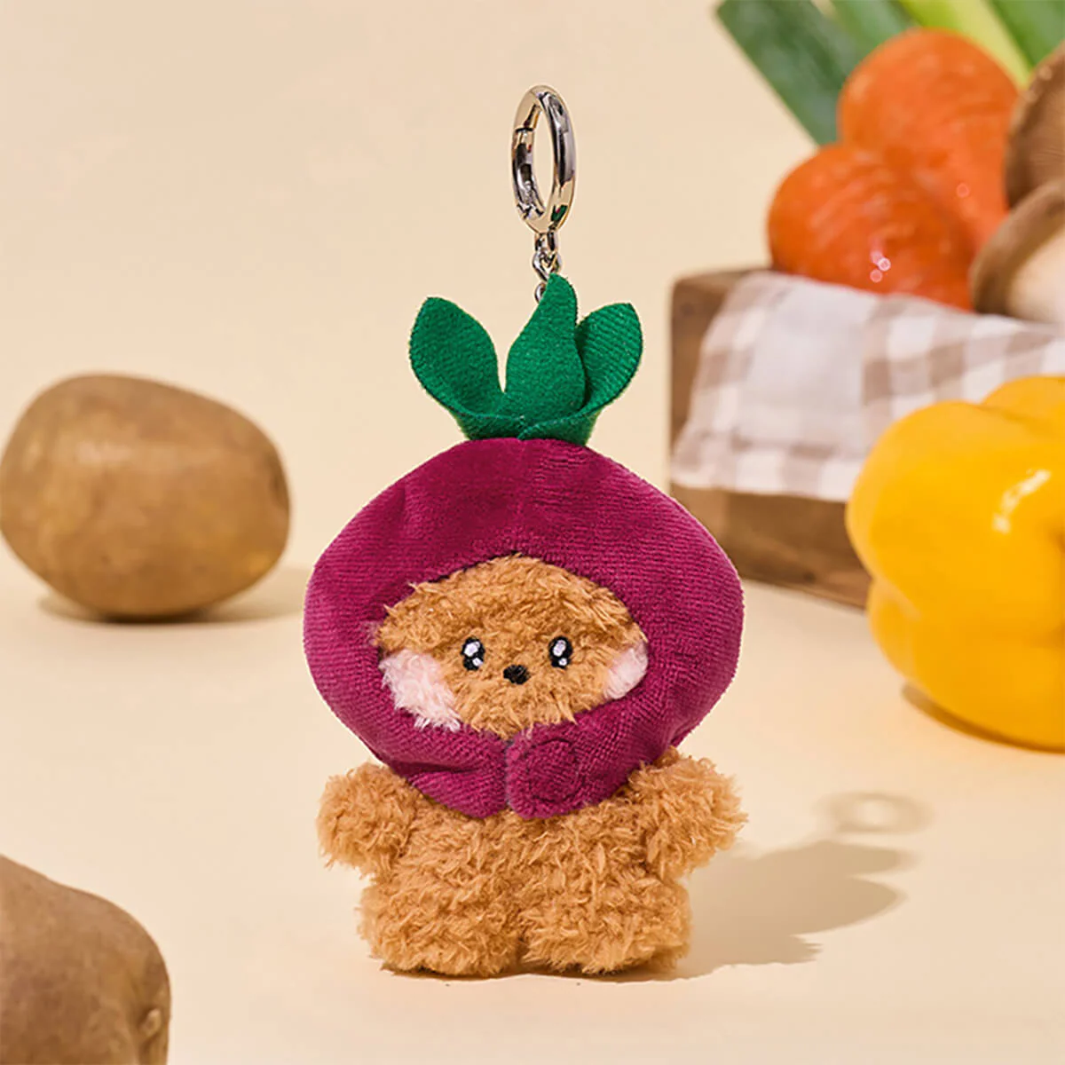 LINE FRIENDS minini Farm Plush Keyring - Image 18