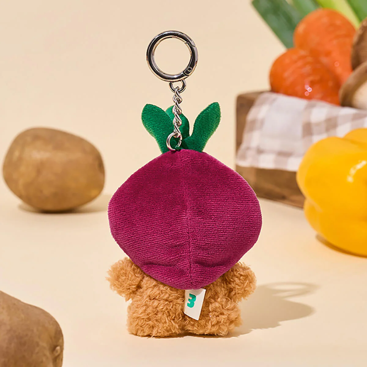 LINE FRIENDS minini Farm Plush Keyring - Image 19